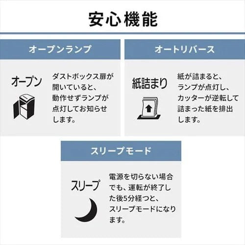 IRIS OHYAMA アイリスオーヤマ 電動シュレッダー OF325C ホワイト A3 クロスカット 60L
