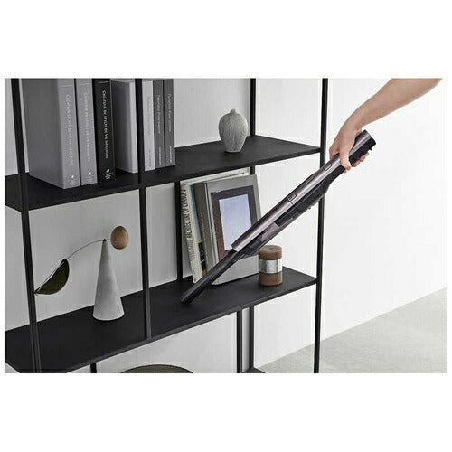 掃除機 コードレス サイクロン 自走式 2in1 置くだけで充電 2way ブラウンメタリック アイリスオーヤマ SCD-160P-T