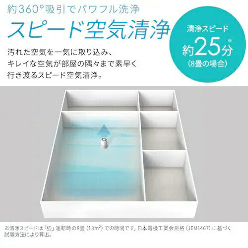 空気清浄機 10畳 PM2.5対応 ホワイト アイリスオーヤマ KAP-S203-W
