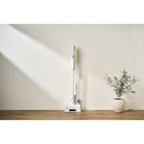 掃除機 充電式 紙パック スティッククリーナー ホワイト アイリス SBD-G5P-W