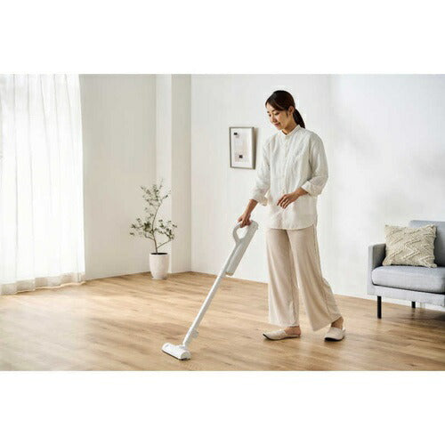 掃除機 充電式 紙パック スティッククリーナー ホワイト アイリス SBD-G5P-W