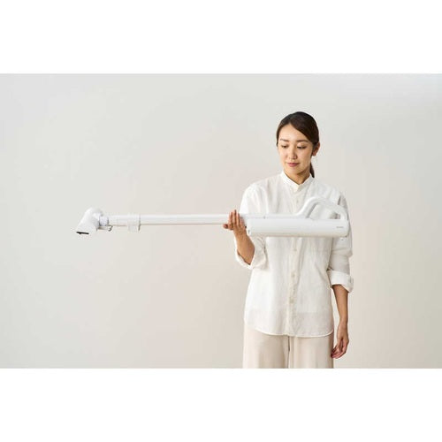 掃除機 充電式 紙パック スティッククリーナー ホワイト アイリス SBD-G5P-W