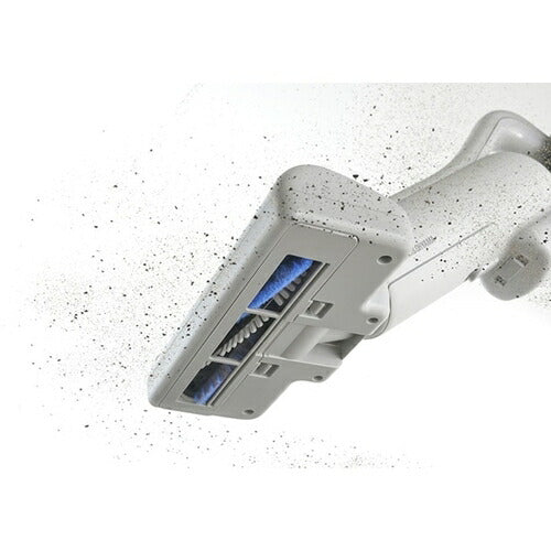 充電式紙パックふとんクリーナー MagiCaleena 軽量 コードレス 充電スタンド コンパクト収納 ノルディックグレー アイリスオーヤマ FBD-D1-NH