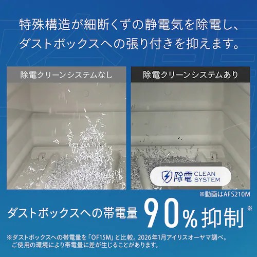 IRIS OHYAMA アイリスオーヤマ オートフィードシュレッダー AF400M-45E ホワイト A4 60L