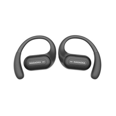 オープンイヤー型ワイヤレスイヤホン マイルドブラック ナガオカ NOW10MBK