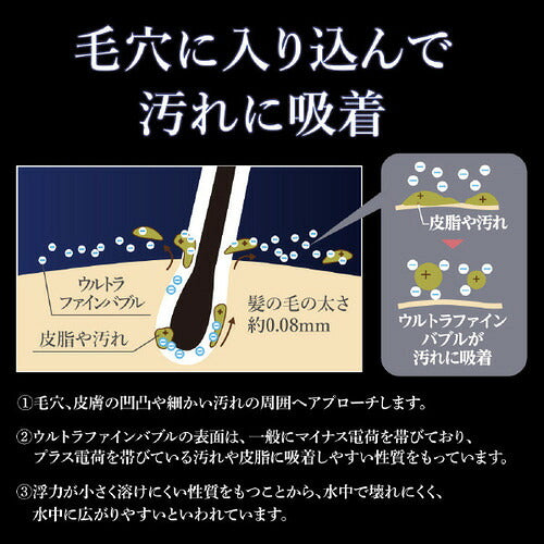 Arromic アラミック ウルトラファインバブルシャワーヘッド ネルクスUFB NELX1-SV シルバー