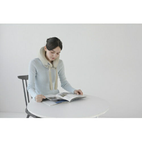 コードレスネックマッサージャー FLATS クリーム アルインコ MCF100C