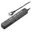 4個口節電タップ USBポート付き 2m オーム電機 HS-TPKU42PD-24K