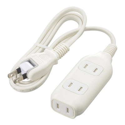 3個口タップ マグネット付き 1m オーム電機 HS-T31MGW22