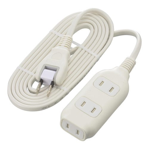 3個口タップ マグネット付き 2m オーム電機 HS-T32MGW22