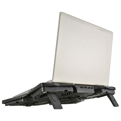 OHM オーム電機 ノートPCクーラー 4ファン 11.6～17インチ対応 PC-SC02-K