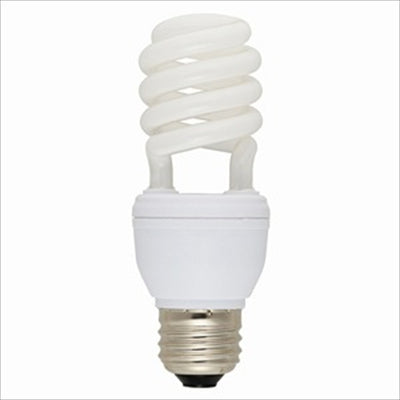 オーム電機 OHM 電球型蛍光灯 エコなボール 60W形 口金E26 昼光色 スパイラルタイプ EFD15ED／12N