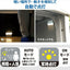 オーム電機 LEDナイトライト NIT－BLA6JK－WL 約幅88×高さ65×奥行26mm