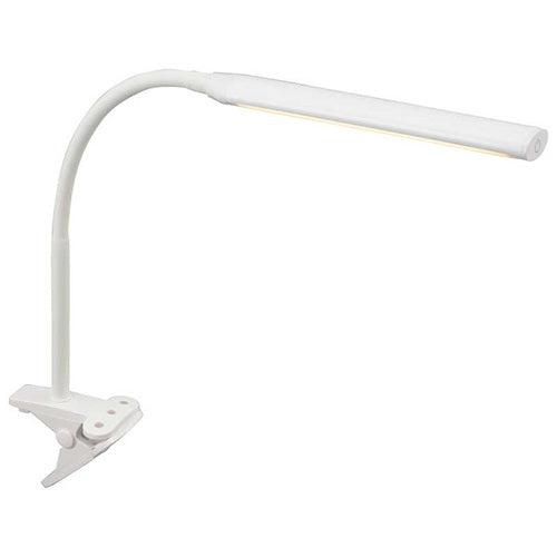 オーム電機 LEDクリップライト 電球色 ホワイト LTC-LC24C-WL