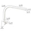 オーム電機 LEDクリップライト 電球色 ホワイト LTC-LC24C-WL
