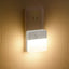 薄型LEDナイトライト スイッチ式 電球色 オーム電機 NIT-ALA6PSQ-WL