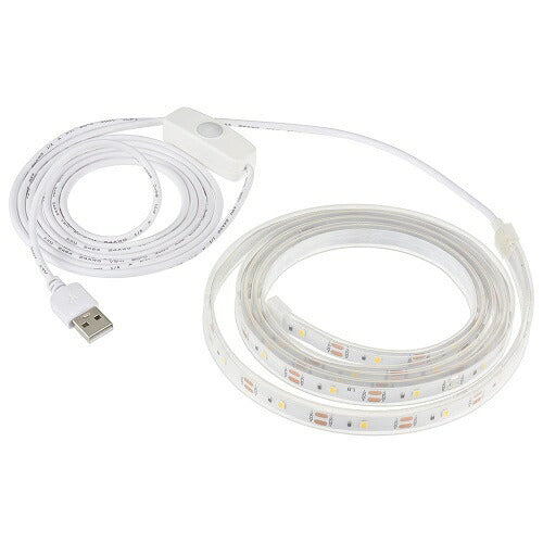LEDテープライト USB式 テープ長さ1.5m オーム NIT-ALA6TU15