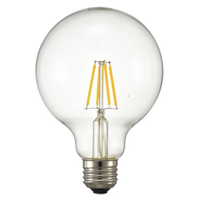 LEDフィラメントタイプボール球 E26 40形相当 電球色 オーム LDG3L C6