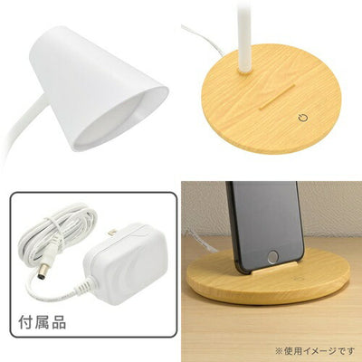 LEDデスクライト オーム電機 DS-LS24N-WN