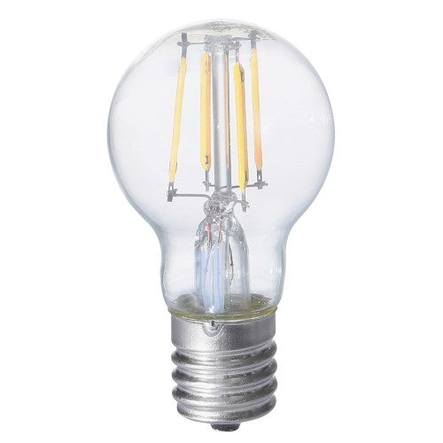 LEDフィラメントタイプクリプトン球 E17 25形相当 電球色 オーム LDA2L-E17 C6/PS35