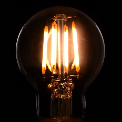 LEDフィラメントタイプクリプトン球 E17 25形相当 電球色 オーム LDA2L-E17 C6/PS35