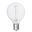 LEDフィラメントタイプ小丸球 E17 25形相当 電球色 オーム LDA2L-E17 C6/LBG5