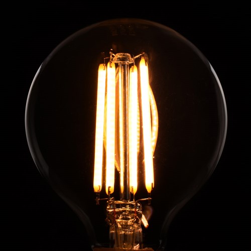 LEDフィラメントタイプ小丸球 E17 40形相当 電球色 オーム LDA4L-E17 C6/LBG5