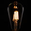 LEDフィラメントタイプレトロ球 E26 60形相当 電球色 オーム LDF5L C6/ST64
