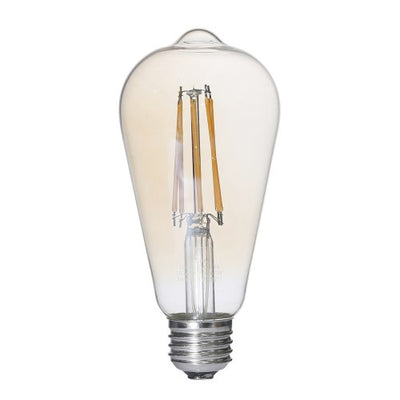 LEDフィラメントタイプレトロ球 E26 60形相当 キャンドル色 オーム LDF6L C6/GST64