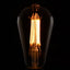 LEDフィラメントタイプレトロ球 E26 60形相当 キャンドル色 オーム LDF6L C6/GST64
