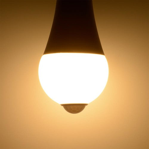 LED電球 E26 100形相当 人感明暗センサー付き 電球色 オーム電機 LDA12L-G R52