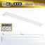 LEDベースライト 逆富士形 40形 2500lm 昼光色 オーム LT-BS4200V20N-D