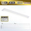 LEDベースライト 逆富士形 40形 4600lm 昼光色 オーム LT-BS4400V20N-D