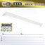 OHM オーム電機 LEDベースライト 逆富士形 40形 LT-BS4600V20N-D 6900lm 昼光色 幅230mm
