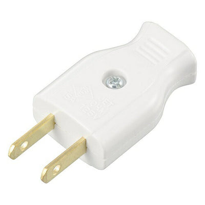 差込みプラグ 白 補修用 オーム電機 HS-HHP/WP