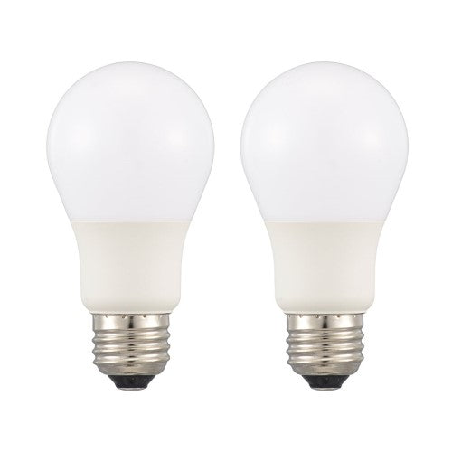 LED電球 E26 40形相当 電球色 2個入 オーム電機 LDA4L-G AG59 2P