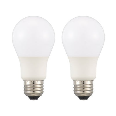 LED電球 E26 60形相当 昼白色 2個入 オーム電機 LDA6N-G AG59 2P