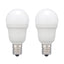 LED電球小形 E17 60形相当 電球色 2個入 オーム電機 LDA6L-G-E17 IS53 2P