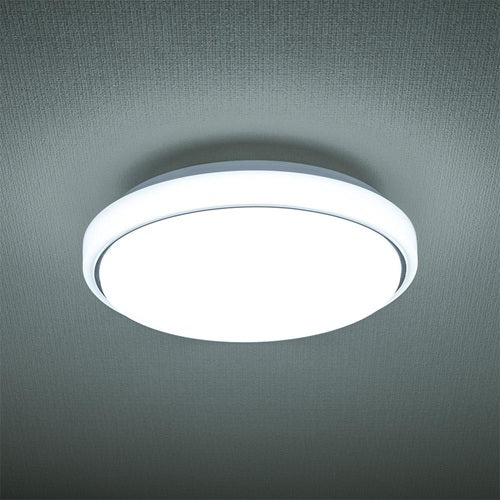 オーム電機 LED内玄関灯 シーリングライト 昼光色 LT-Y18D-GB 100形相当 省エネ コンパクト 天井照明 簡単取付