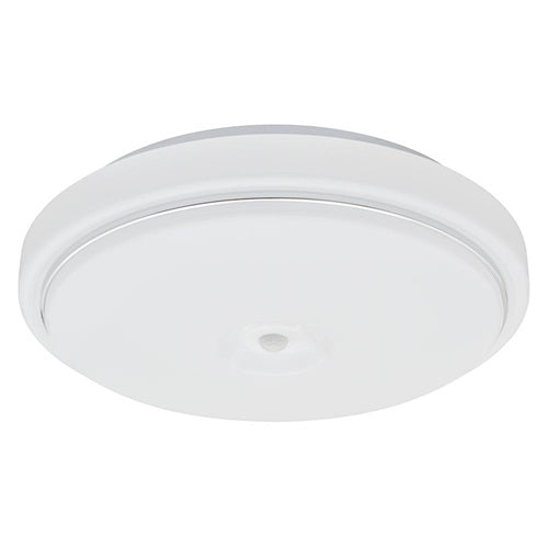 オーム電機 センサー付 LED内玄関灯 シーリングライト 昼光色 LT-Y18D-GB-PIR 人感センサー 自動点灯 消灯 100形相当 廊下 階段 トイレ 脱衣所