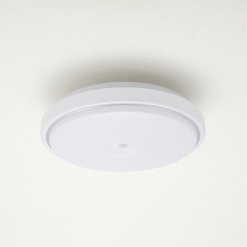 オーム電機 センサー付 LED内玄関灯 シーリングライト 昼光色 LT-Y18D-GB-PIR 人感センサー 自動点灯 消灯 100形相当 廊下 階段 トイレ 脱衣所