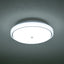 オーム電機 センサー付 LED内玄関灯 シーリングライト 昼光色 LT-Y18D-GB-PIR 人感センサー 自動点灯 消灯 100形相当 廊下 階段 トイレ 脱衣所