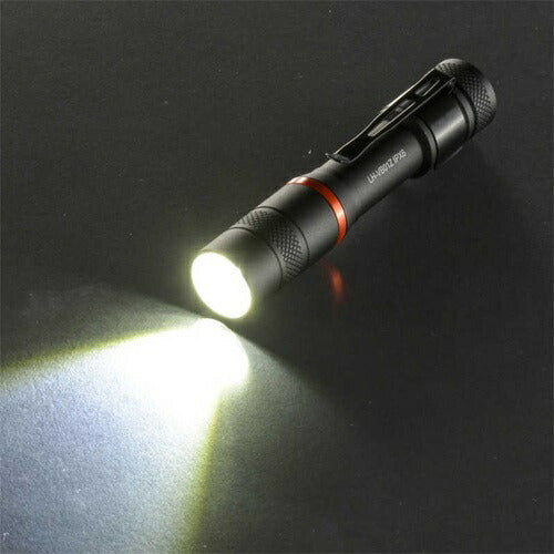 オーム電機 LEDフラッシュライト 125ルーメン ブラック LH-VB01Z-K