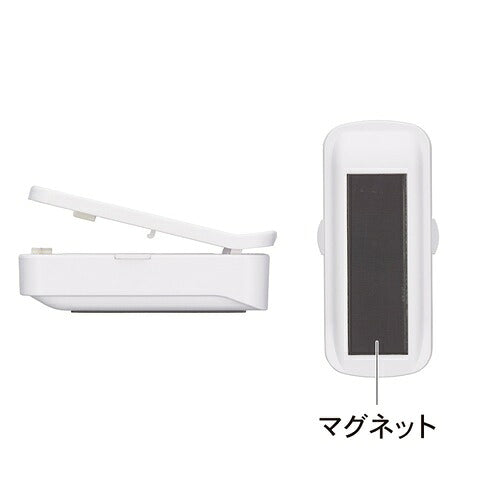 OHM オーム電機 ハンディシーラー 密封包装 ホワイト KAJ-Z001-W
