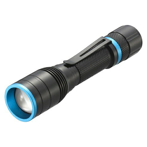 クリップ付きズームライト 105 lm オーム電機 LHA-PZ11A7