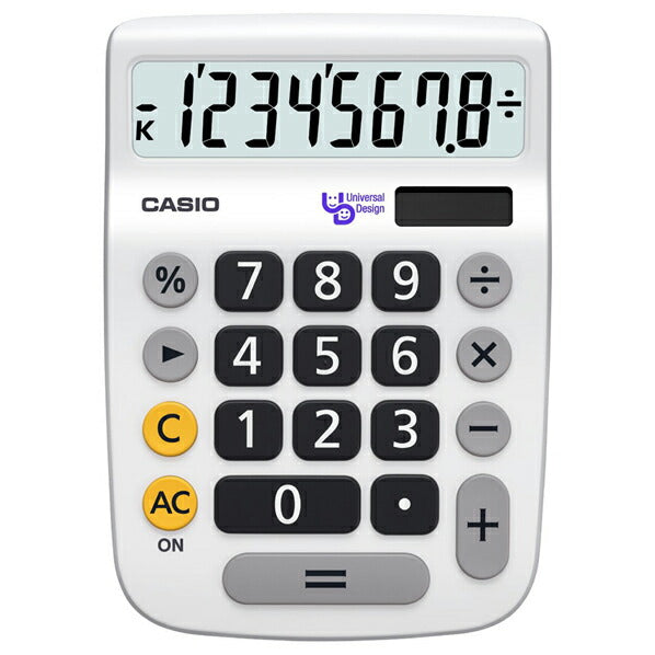 ユニバーサル電卓 8桁 CASIO MU-8A-N