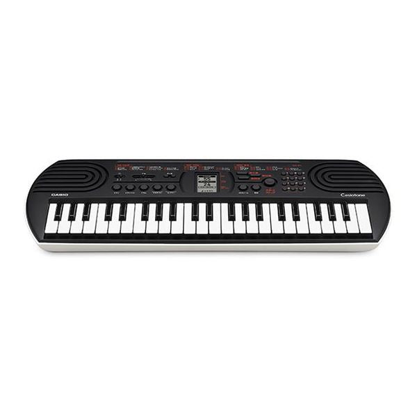 電子ピアノ Casiotone(カシオトーン) 44鍵盤 コンパクトボディ 音色100種類内蔵 ブラック×ライトグレー CASIO（カシオ） SA-81