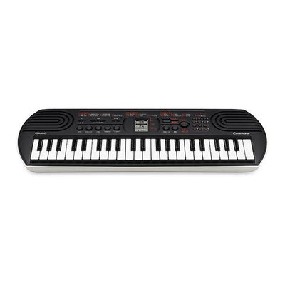 電子ピアノ Casiotone(カシオトーン) 44鍵盤 コンパクトボディ 音色100種類内蔵 ブラック×ライトグレー CASIO（カシオ） SA-81