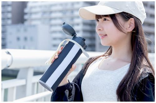 ワンタッチマグタイプ 0.5L ブラック ピーコック魔法瓶工業 AEH-F50(B)