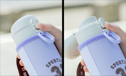 ワンタッチマグタイプ 0.5L パープル ピーコック魔法瓶工業 AEH-F50(AV)